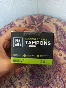 Pee Safe Biodegradable Tampons