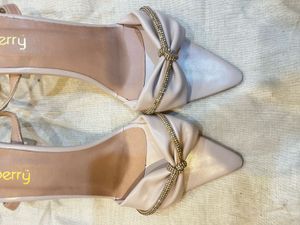 Elegant White Party Heels