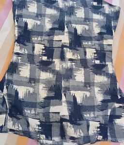 Women blue And white Shirt ✨