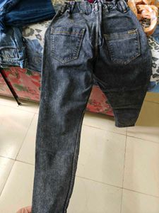 Stylish Washed Denim Jeans