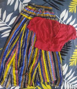 Tank Top And Long Skirt
