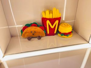 Cute Fast Food Decor Set