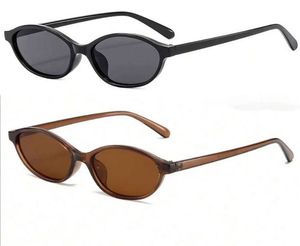 Retro Oval Sunglasses - Set of 2