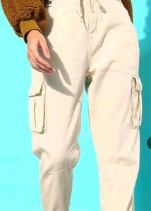 Roadster Beige Cargo Pants