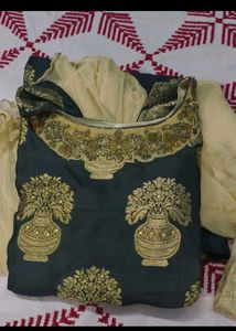 party golden black suit set