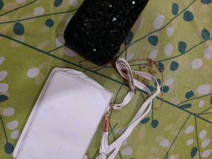 Combo Chic Sequin &amp; Tiger Accent Bags