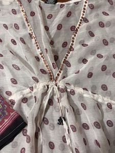 Bohemian Floral Print Kurta