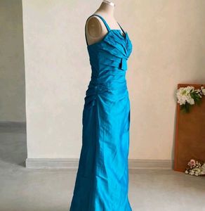Elegant Teal Maxi Dress