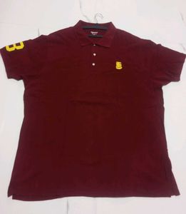 Men's maroon Polo T-Shirt