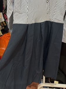 Striped Shirt Dress