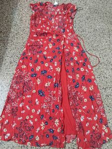 Floral Wrap Dress