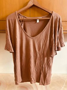 H nM Cute Brown Ttop