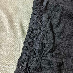 272510. Chic Black Knit Halter Top