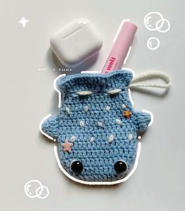 Whale Crochet Pouch🐳(mini 1 piece)