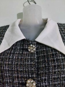 Chic Tweed Mini Dress