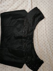Black Off Shoulder Blouse