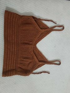 Crochet Knit Crop Top