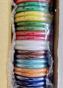 Vibrant 24 Pcs Bangle Set - 12 Colors