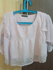 Light Pink Casual Top