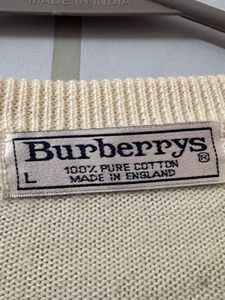 Vintage Burberry Plaid Sweater
