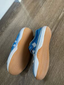Blue Non Marking Badminton Shoes for Kids