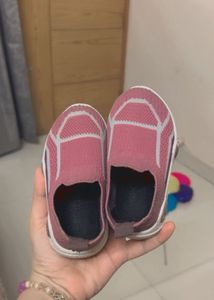 Cute Pink Slip-On Sneakers for Girls