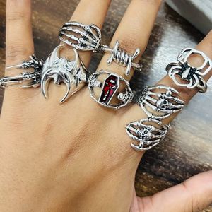 Gothic Punk Ring Collection