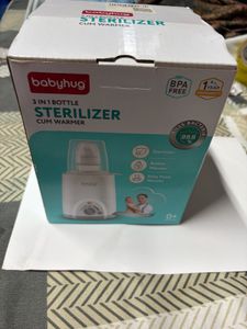 Babyhug 3-in-1 Bottle Sterilizer & Warmer