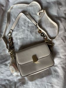 White Shoulder Bag/sling Bag