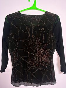 Balck Net Top