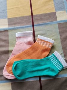 Cute Ankle Socks Trio