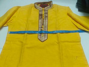 Men's Yellow Kurta