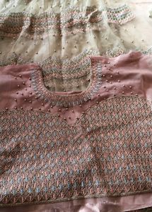 Net Lehenga With Blouse
