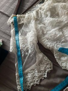 Lace Tiered Off-Shoulder Top