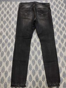 Stylish Charcoal Grey Jeans
