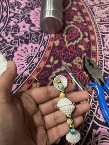 Handmade sea shell Beaded Bracelet