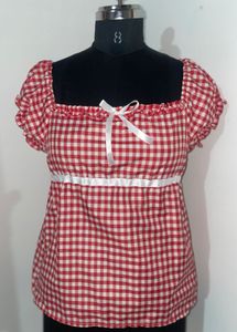 sale🌷Pinterest inspired Red Gingham top 🌸✨