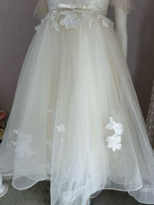 Elegant Cream wedding gown