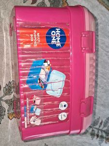 Pink Makeup Organizer Box