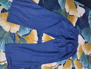 Comfortable Blue Palazzo Pants