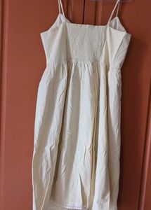 Summer Flare Dress- Lemon Yellow (XL)