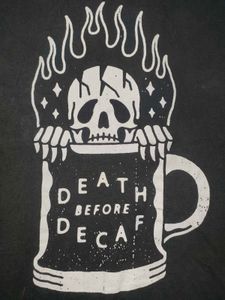 Staycold Apparel 'Death Before Decaf' Graphic Tee