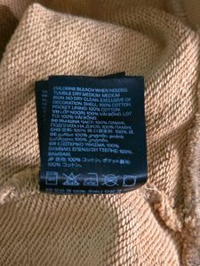 H&amp;M Relaxed Fit Heavyweight Mustard Yellow Hoodie