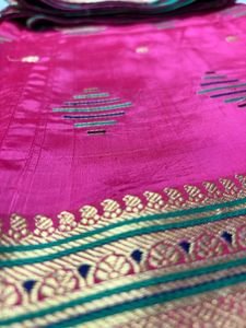 Vintage Silk Saree with Banarasi Border