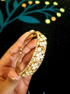 Exquisite CZ Bangle Bracelet