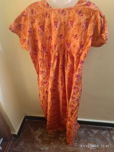 xxl Floral Print Nightgown
