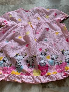 Pink Snoopy Nightgown
