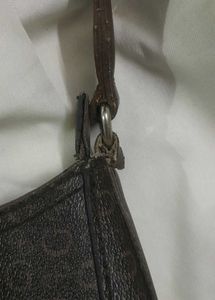 Vintage GUESS Monogram Baguette Shoulder Bag