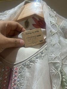 Elegant Embroidered Unstitched Suit
