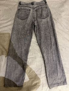 👖Grey Acid Wash Denim Jeans